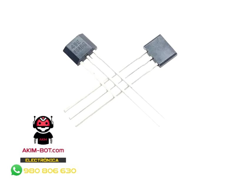 Sensor De Efecto Hall Salida Analógica Ss49e Akim Bot 4708